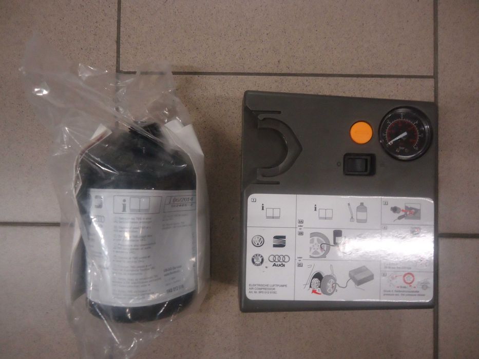 AUDI VW SEAT SKODA Pompka Kompresor Powietrza Płyn !!!