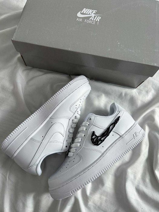Кеди Nike Air Force 1 Low Molten Metal Black Swoosh | кроси Найк Форс