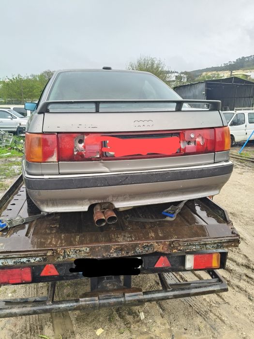 Audi 90 modelo especial 2.0 gasolina 20 válvulas 4 x 4 só peças
