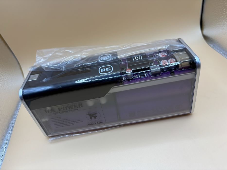 Нова портативна зарядна станція 27000mAh UA POWER 100W з розеткою