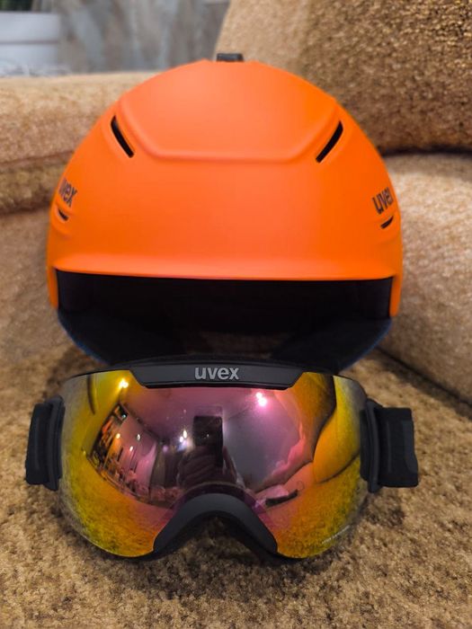 Шолом для сноуборду/лижі,окуляри