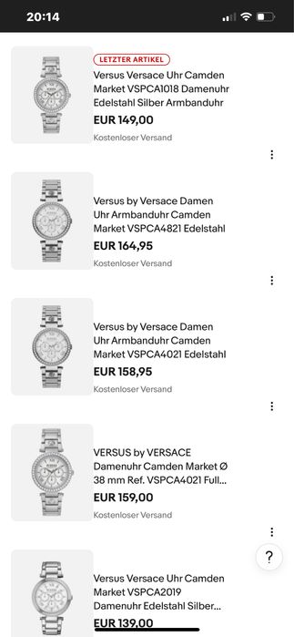 Годинник Versace