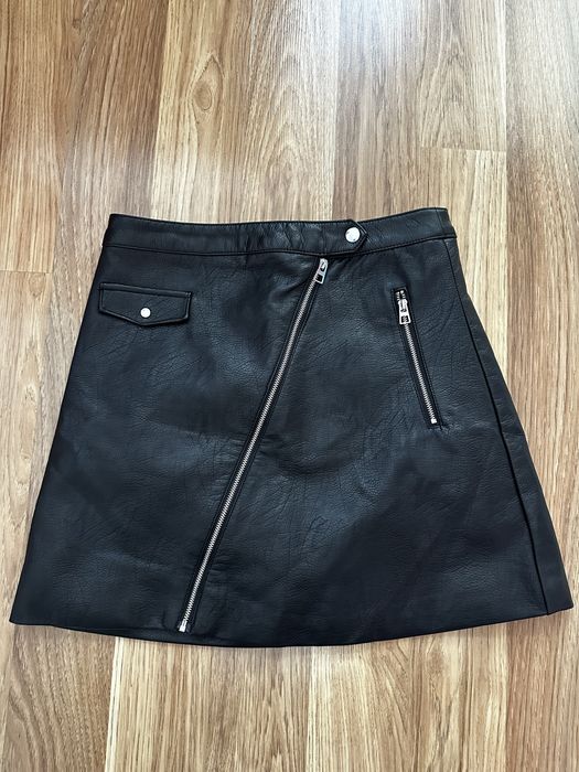 Czarna Spódnica skóropodobna H&M divided 38 M