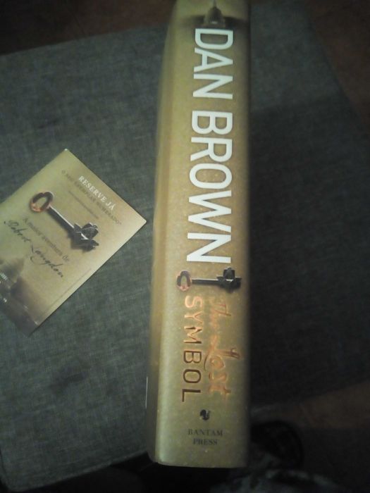 Obra original The Lost Symbol -Dan BROWN (Capa dura Novo!