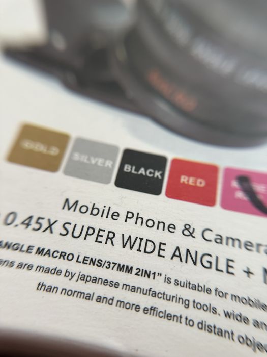 макро лінза