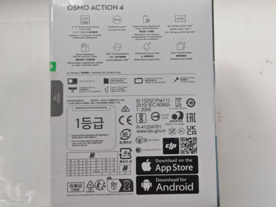 Экшн камера Dji osmo action 4
