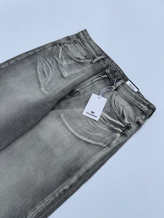 Широкі Джинси Pull&Bear Wide Leg Super Baggy Пулбір Супер Беггі Штани