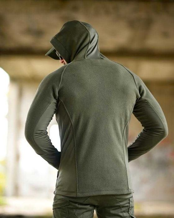 Тактична флісова кофта Tactical Олива тепла S-XXXL Без передоплати!