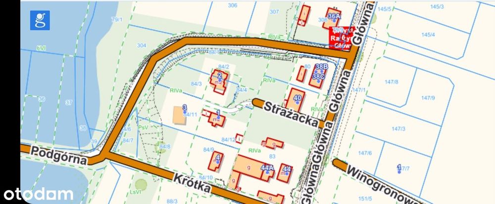 Działka budowlana 1574m² przy zjezdzie na zalew z bezterminowymi WZ