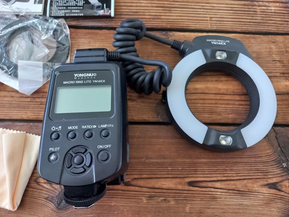 YONGNUO DIGITAL MACRO RING LITE YN14EX Praktycznie nie używany, przele