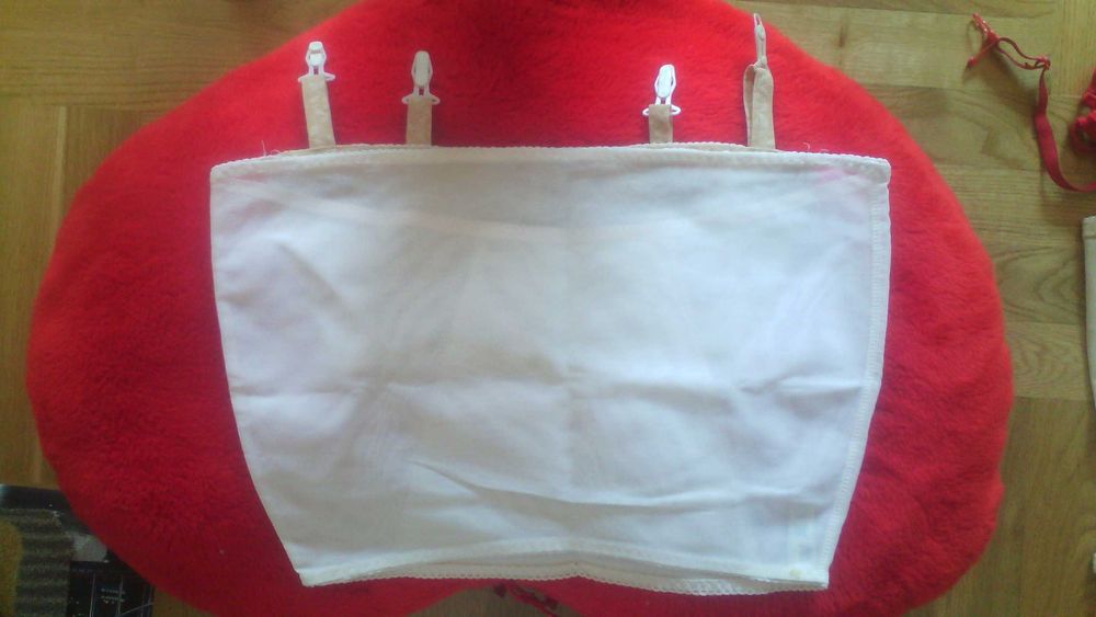 pasy 2 sztuki do pończoch Retro moda rozmiar XL