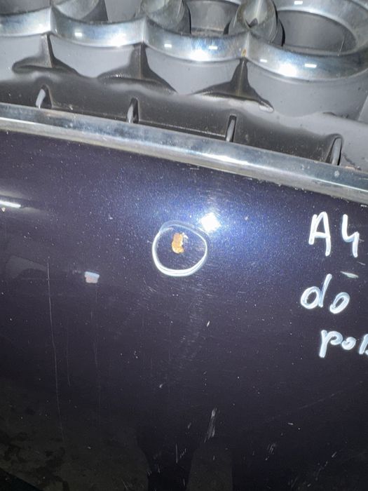 Maska Granatowa LZ5L Gril Atrapa Audi A4 B6