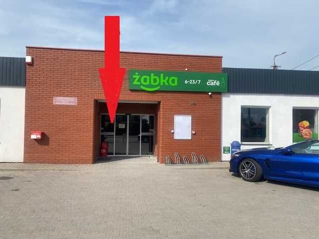 Dobrzyniewo Duże, przy Żabce, poczcie, Handlowy, usługowy, gastro