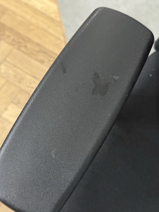 Fotel biurowy Coco BS HD RB Black R1 Grospol wysoki