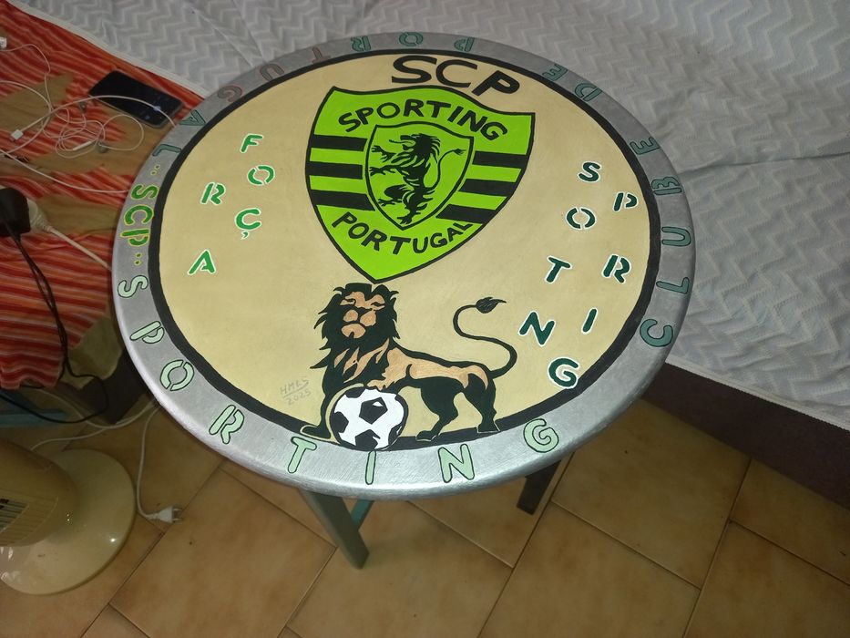 Mesa camilha do Sporting