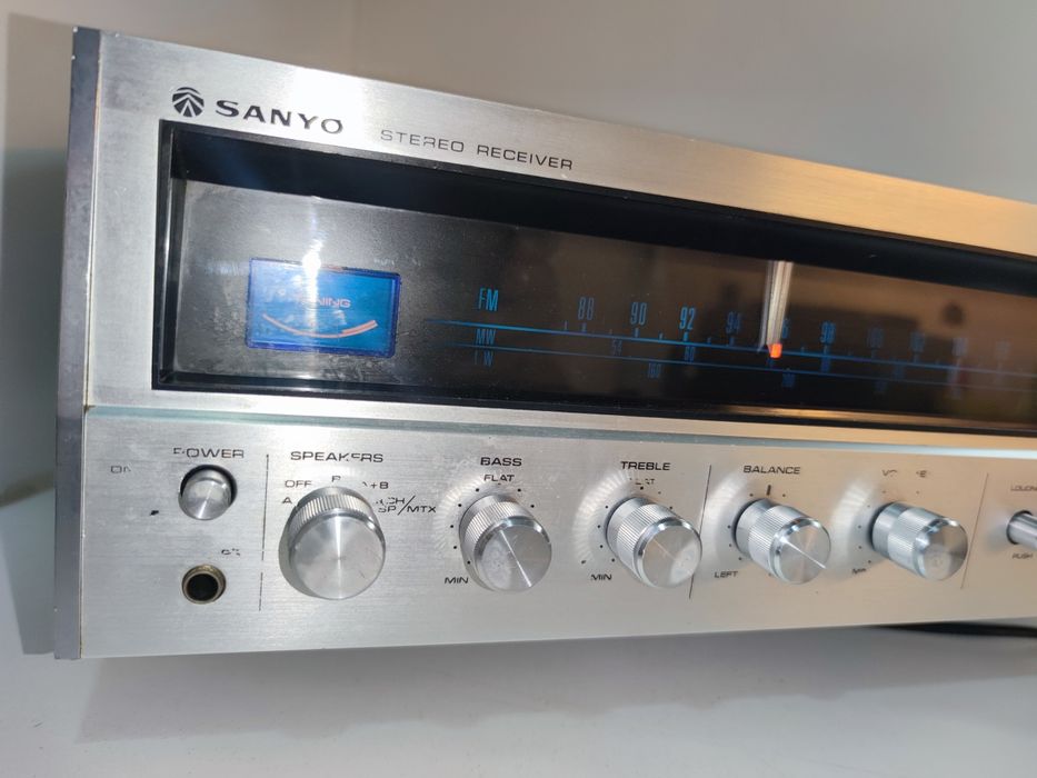 Amplificador - Sanyo DCX 2000 L Receiver - Vintage ano 1974