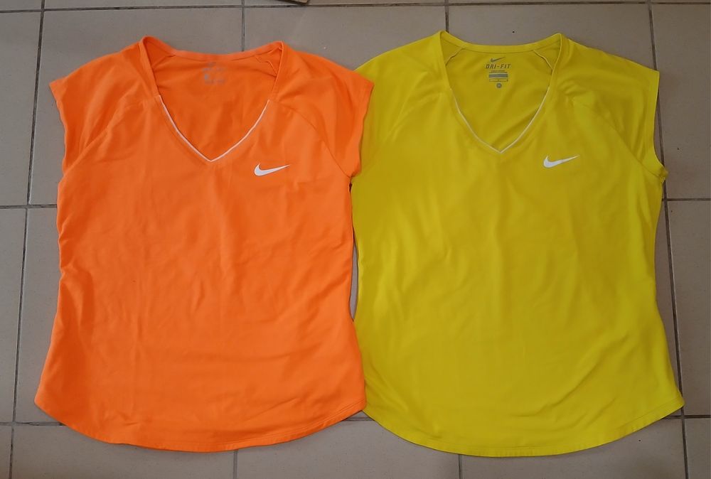Жіноча спортивна футболка Nike Court Pure Top Оригінал (Розмір M) комплект 2 шт
