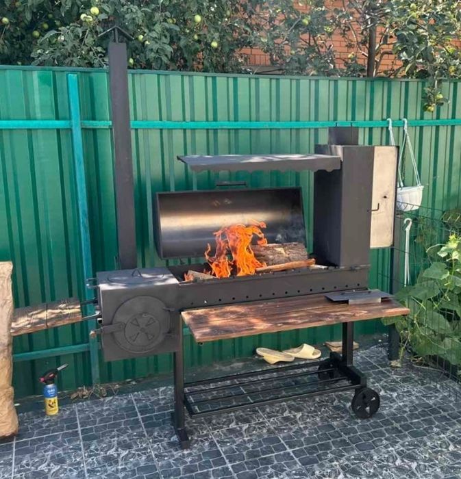 3/4/5мм! НЕ ПОВЕДЕТ! ГАРАНТИЯ! Мангал Барбекю/Печка Печь под Казан