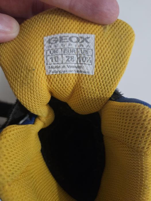 Śniegowce Geox J Himalaya Boy B Niebieski