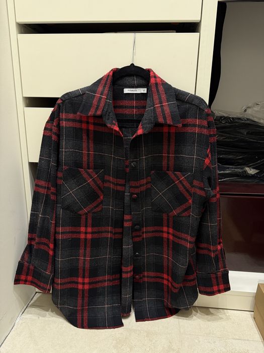 Сорочка в клітинку червона (тепла) бренд Pyjamaz (dear sienne)