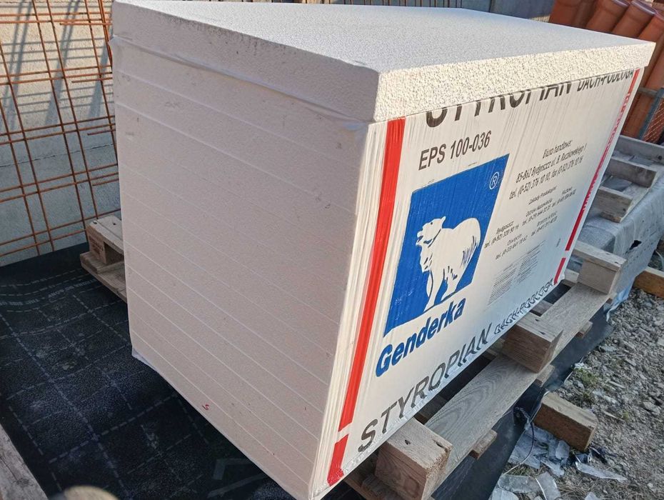 Styropian twardy Dach / Podłoga EPS100 Genderka