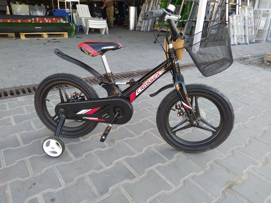 Дитячий велосипед Crosser Hunter Premium | Міцний підлітковий байк