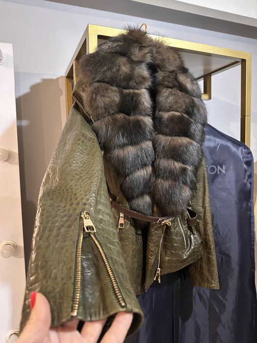 Косуха с мехом куницы под соболь