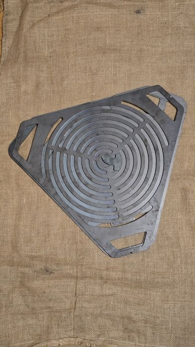 Przenośne składane palenisko z rusztem stal 3mm grill ognisko NOWE!