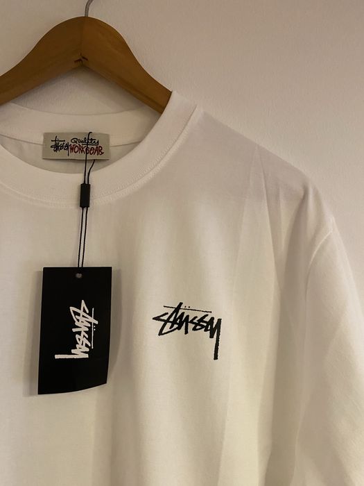 T-shirt branca da Stussy