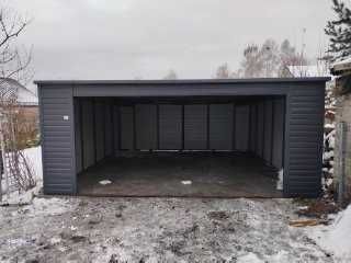 Garaż Blaszany 6 x 5,80  Orzech!