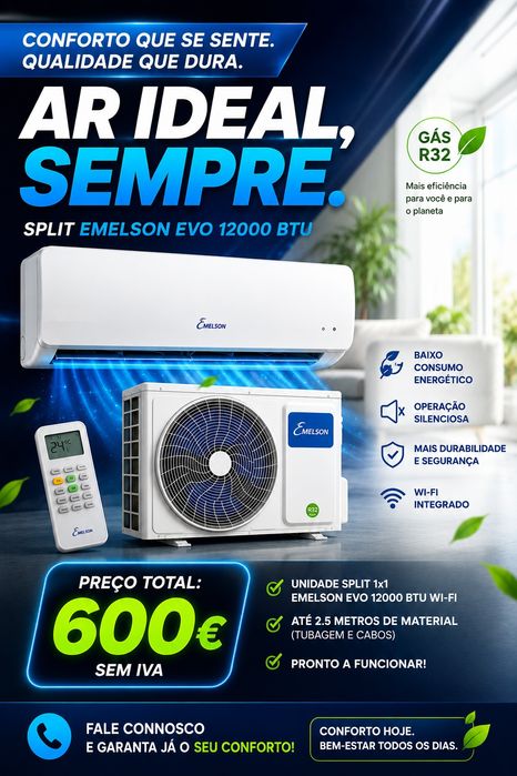 Serviços ar condicionado e eletricidade