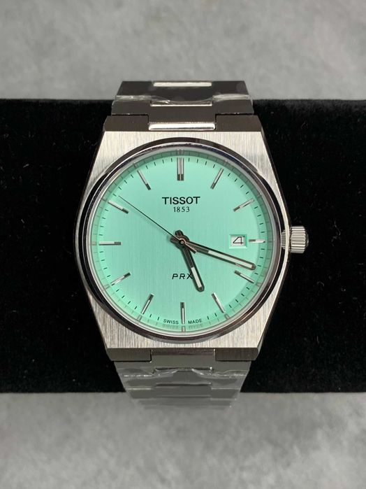 Чоловічий швейцарський годииник Tissot PRX. Мужские швейцарские часы