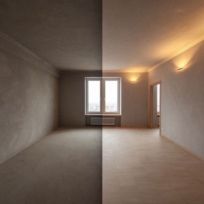 Ремонт под ключ c нуля без посредников домов и квартир любой сложности