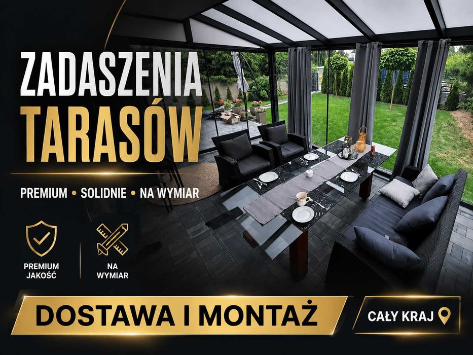 Zadaszenie Tarasu Aluminiowe szkło Ogród zimowy Ogrody zimowe Pergola Szyby, Pawilon, Weranda, Taras, montaż, Lamele, na wymiar