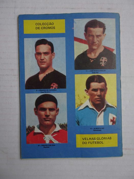 Revista Ídolos Desporto nº 3 Cubillas (com cromos)
