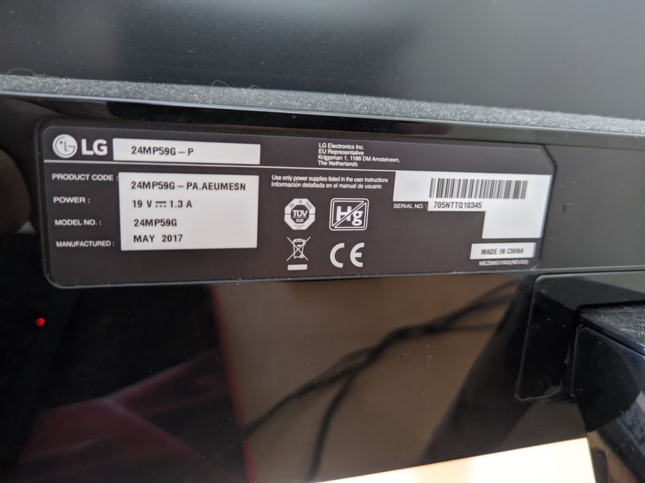 Монитор LG 24MP59G-P 75 ГЦ