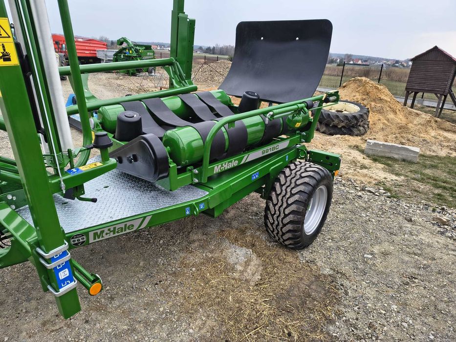 Owijarka bel samozaładowcza McHale 991BC stacjonarna mechaniczna