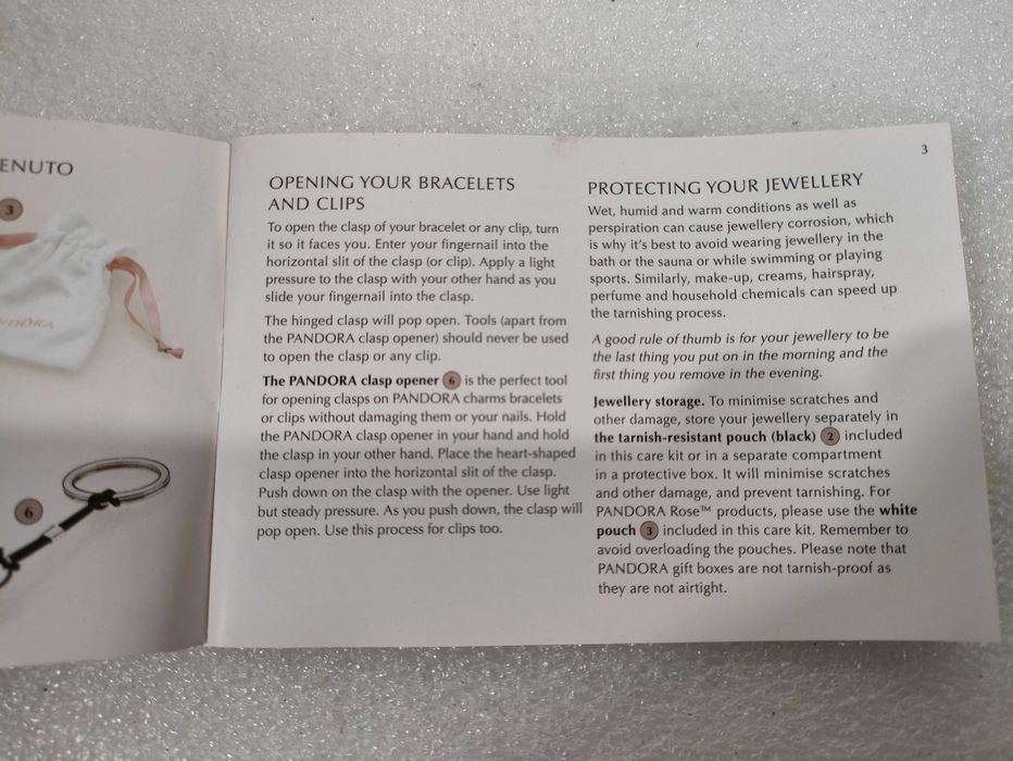 Kit limpeza Pandora - Novo