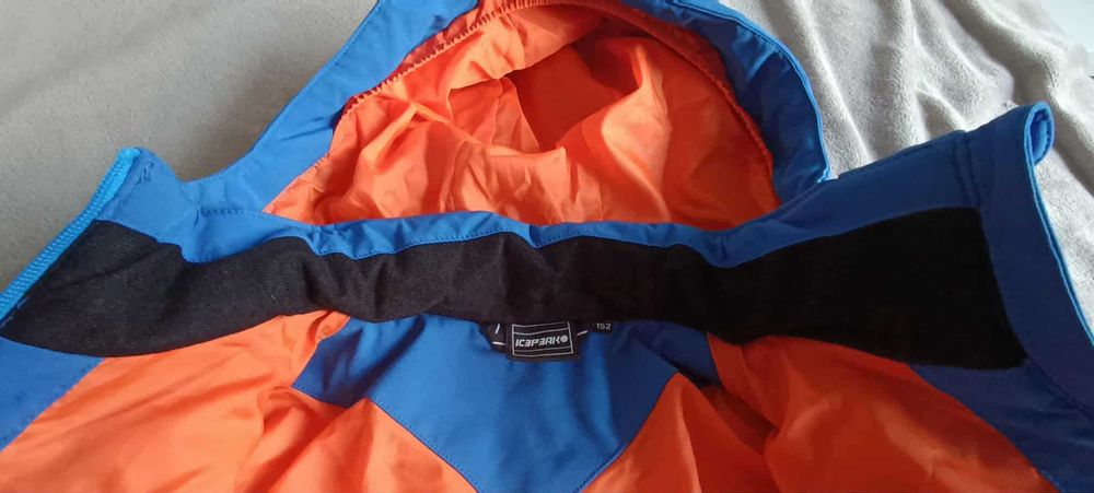 Kurtka narciarska ICEPEAK 152 niebieska