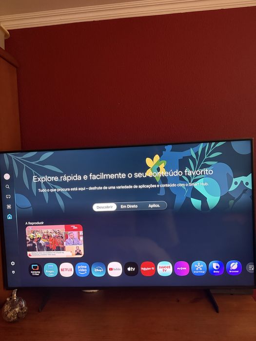 TV Samsung 4K igual a nova 2025