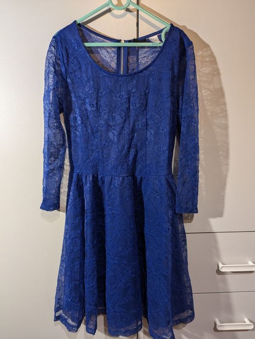 Sukienka H&M 34 chabrowa