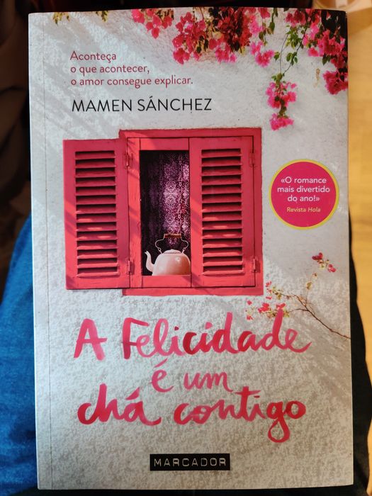 Livro A Felicidade é um Chá Contigo - Mamen Sanchez