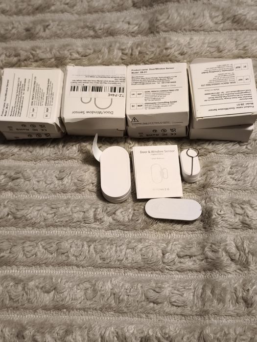 Sensor de porta eWelink ZigBee Sensor de janela sem fio inteligente Al