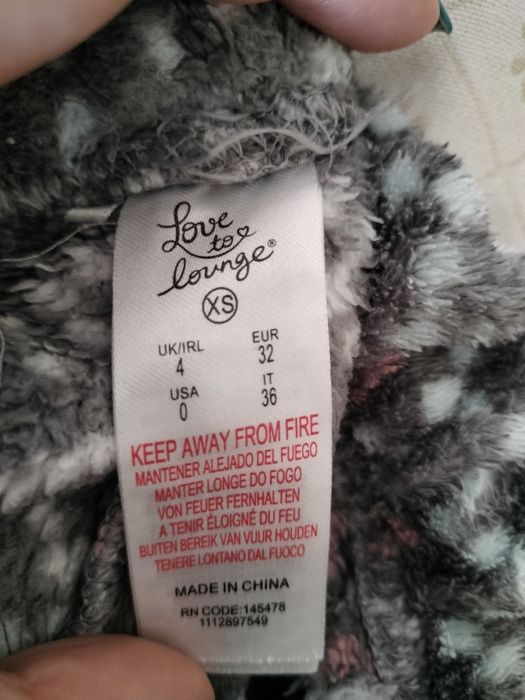 Pijama polar da marca Love to Lounge