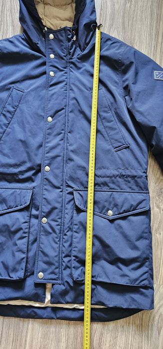Gant model Everyday D2 Parka rozmiar M/L z kapturem wymiary na foto  mało używana