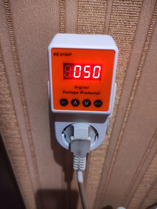 Реле напруги від скачків для холодильника, котла, телевізора, пли