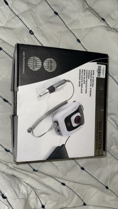 Maquina profissional Nail Master (Broca) com fatura e garantia
