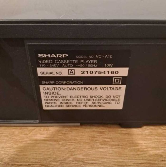 Відеомагнітофон Sharp AC-V10 в чудовому робочому стані