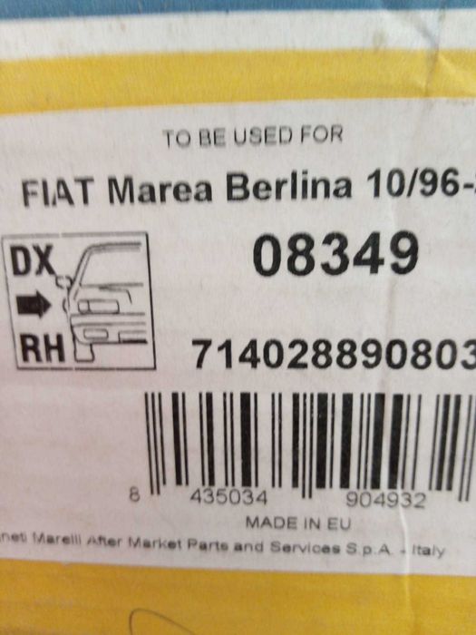 Farol traseiro Fiat Marea Berlina 1996