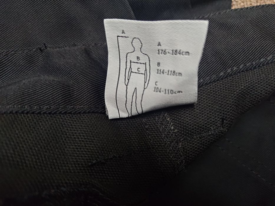 58 Dwupak  spodni roboczych Fristads Luxe pas 104-110cm serwis BHP